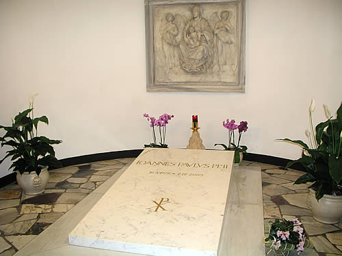 Grob Pape Ivana Pavla II